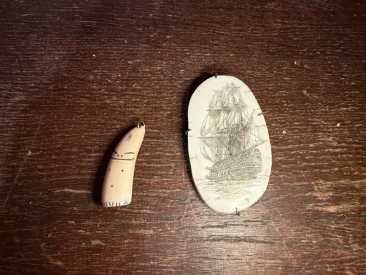 Walrus Ivory Pendants Lot