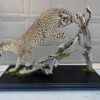 Leopard Taxidermy Mount